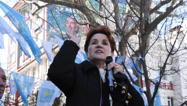 Akşener’den emeklilere: Hakkınızı söke söke alacağım