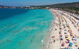 Çeşme’de bayram rekoru: 1 milyon 200 bin kişi tatil yaptı