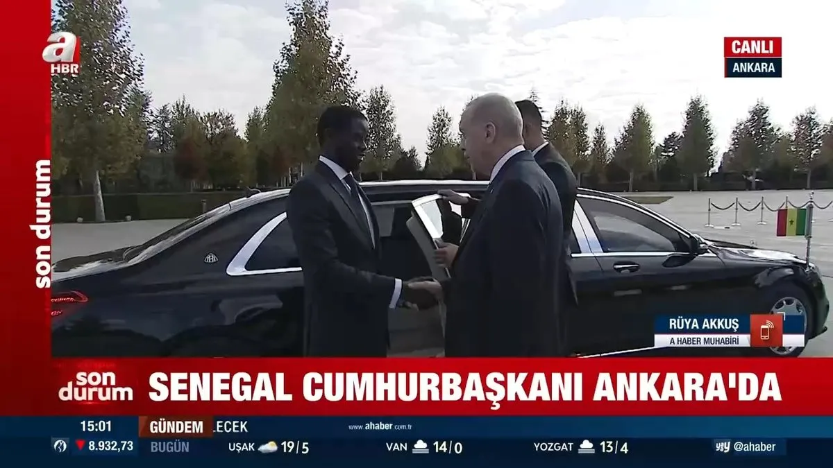 Senegal Cumhurbaşkanı Ankara’da