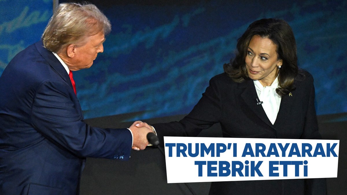 Kamala Harris, seçim sonuçlarını kabul etti